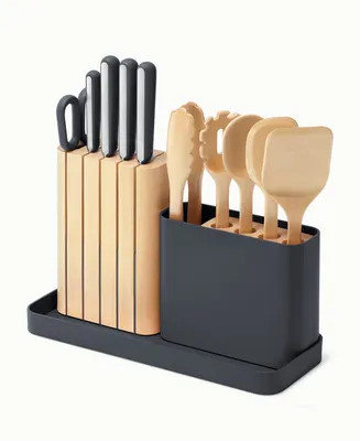 Caraway Stainless Steel 14 Piece Knife and Utensil Set