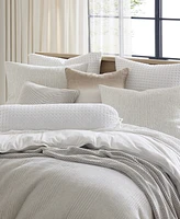 Dkny Pure Ribbed Jersey 3-Pc. Duvet Cover Set