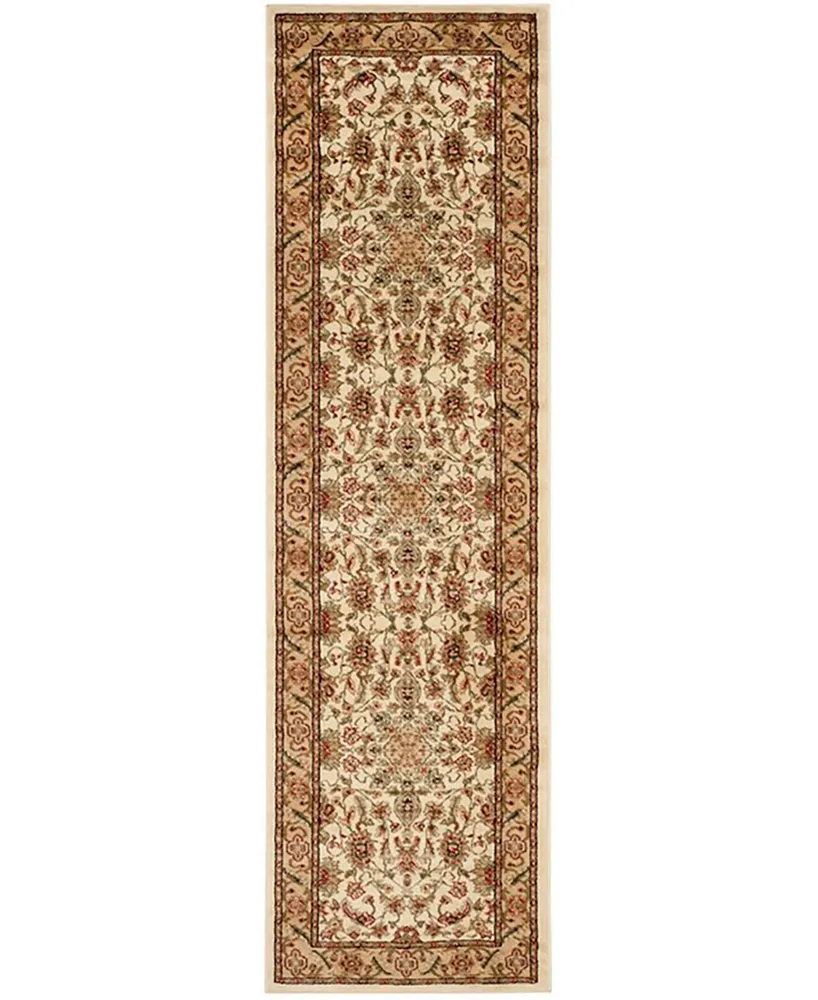 Safavieh Lyndhurst LNH211 Ivory and Tan 2'3" x 20' Runner Area Rug