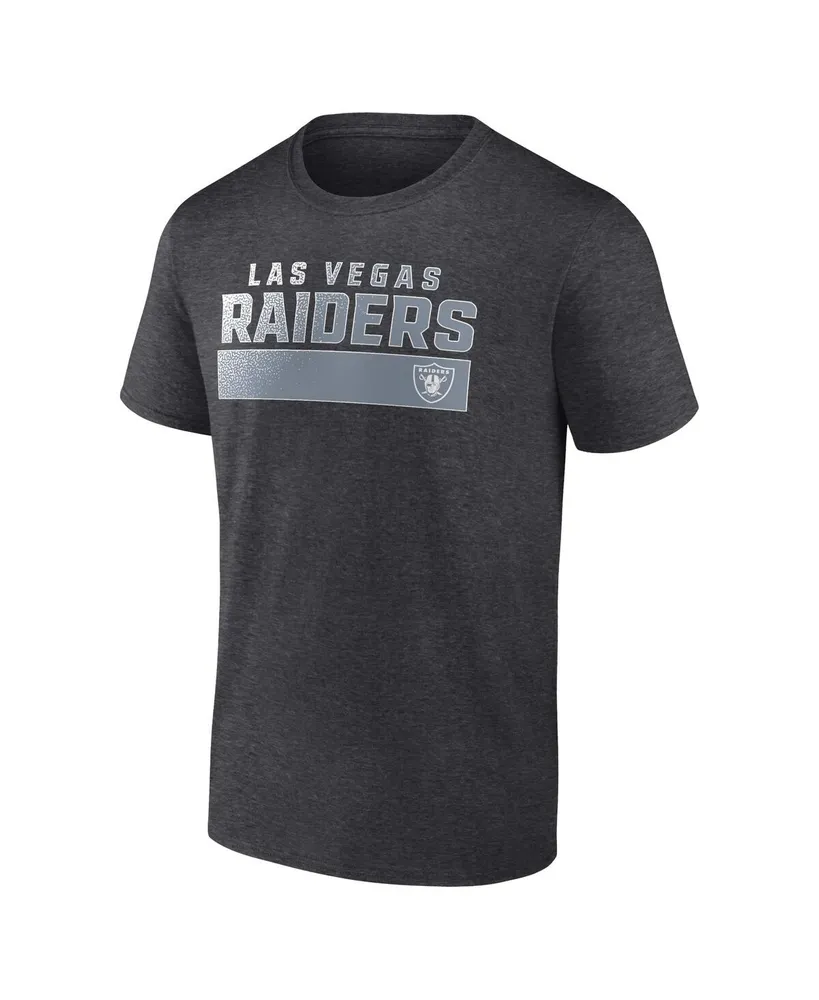 Men's Fanatics Charcoal Las Vegas Raiders T-shirt
