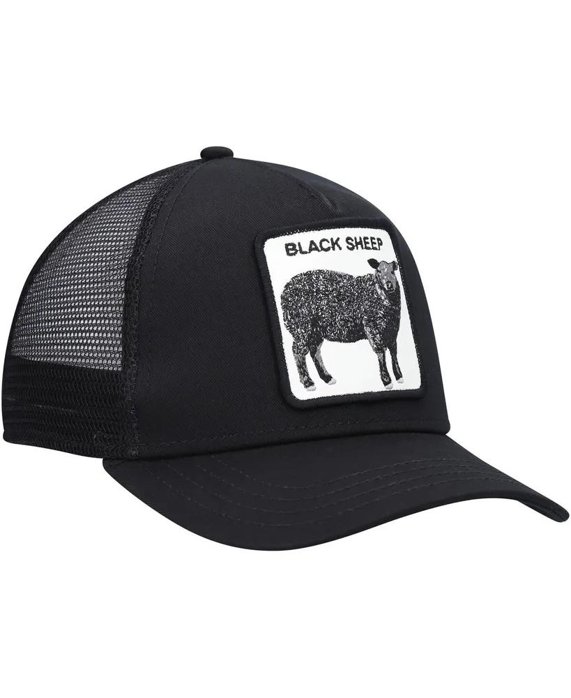 Men's Black Goorin Bros. Black Sheep Trucker Snapback Hat