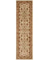 Safavieh Lyndhurst LNH211 Ivory and Tan 2'3" x 14' Runner Area Rug