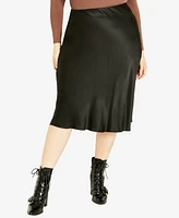 Avenue Plus Sara Midi Skirt