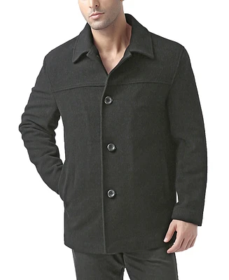 Bgsd Men Matthew Wool Blend Car Coat - Big and Tall