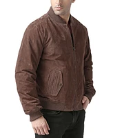 Bgsd Men Urban Leather Bomber Jacket