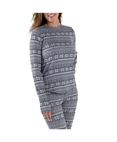 Muk Luks Women's Cozy Layer Long Sleeve Shirt