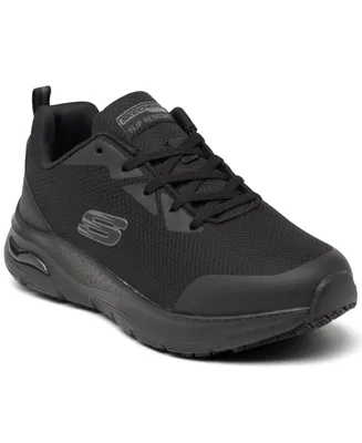 Skechers Women's Work - Arch Fit Slip Resistant Sneakers from Finish Line
