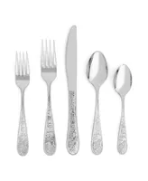 Orchid 5 Piece Flatware Set