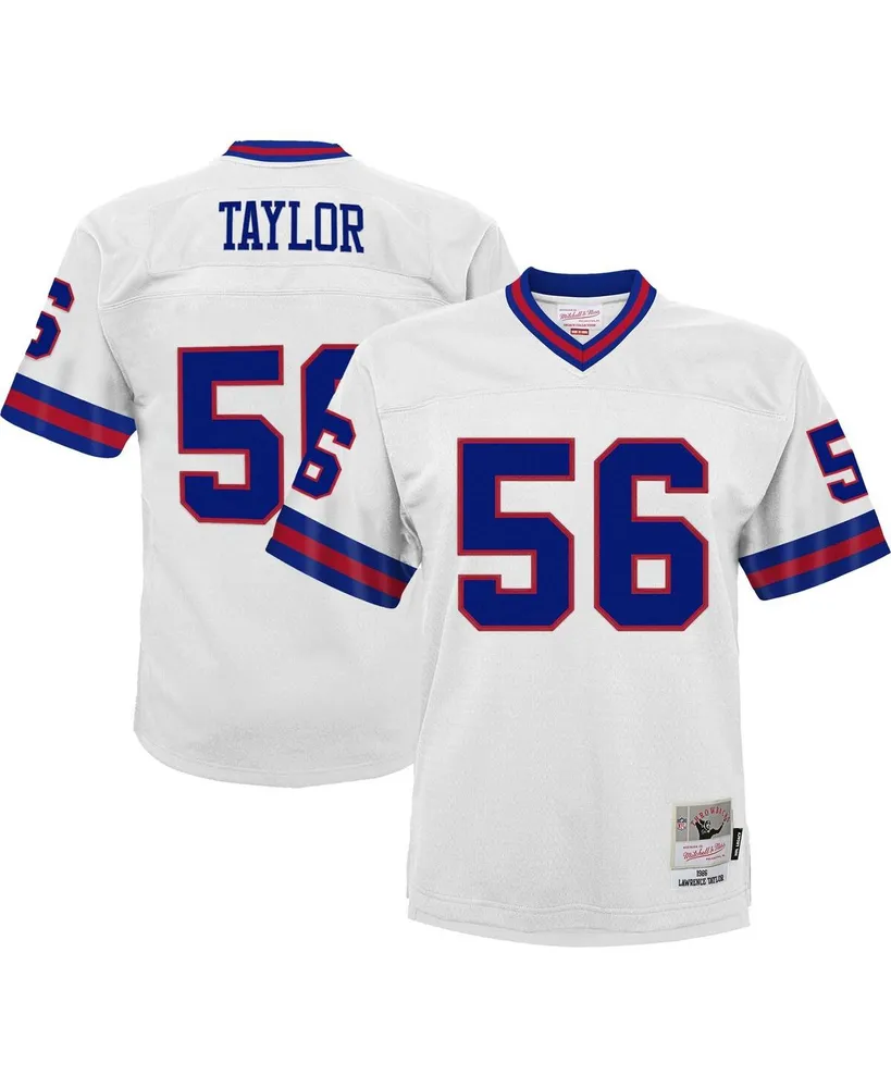 Big Boys Mitchell & Ness Lawrence Taylor White New York Giants 1986 Retired Player Legacy Jersey