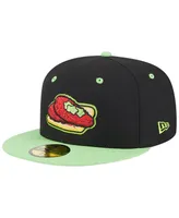 Men's New Era Black Nashville Sounds Theme Nights Hot Chickens 59FIFTY Fitted Hat