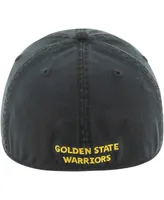 Men's '47 Brand Black Golden State Warriors Classic Franchise Fitted Hat