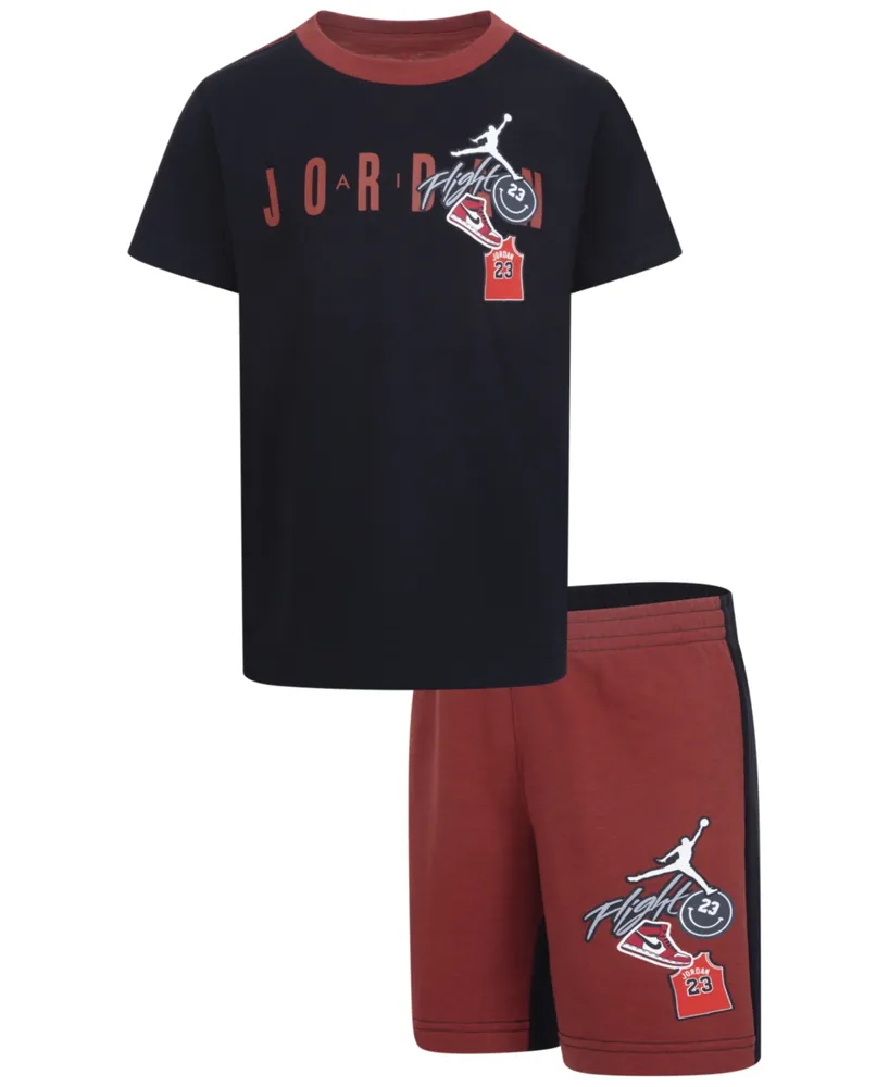 Jordan Little Boys Patch T-shirt and Shorts, 2-Piece Set