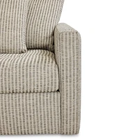 Pherie 51" Fabric Swivel Chair, Created for Macy's