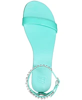 Aaj by Aminah Women's Viktoria Embellished Flat Sandals