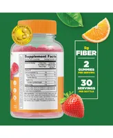 Lifeable Prebiotic Fiber 5g Supplement for Kids Gummies - Digestive System - Great Tasting Natural Flavor, Dietary Supplement Vitamins - 60 Gummies