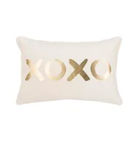 Safavieh Hugs And Kisses 12" x 18" Pillow