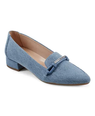 Easy Spirit Women's Eflex Carlina Slip-On Pointy Toe Dress Pumps