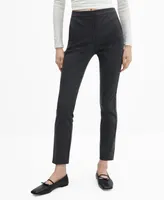 Mango Women's Crop Skinny Pants