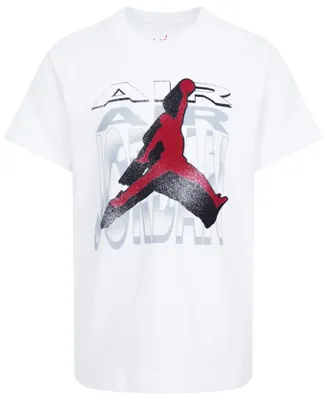 Jordan Big Boys Air 2 3D Short Sleeve T-shirt
