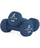 Neoprene Dumbbells, 8lbs, Set of 2