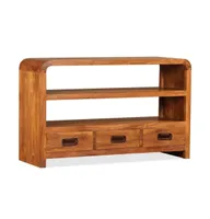 Tv Stand Solid Wood Acacia 35.4"x11.8"x21.7"