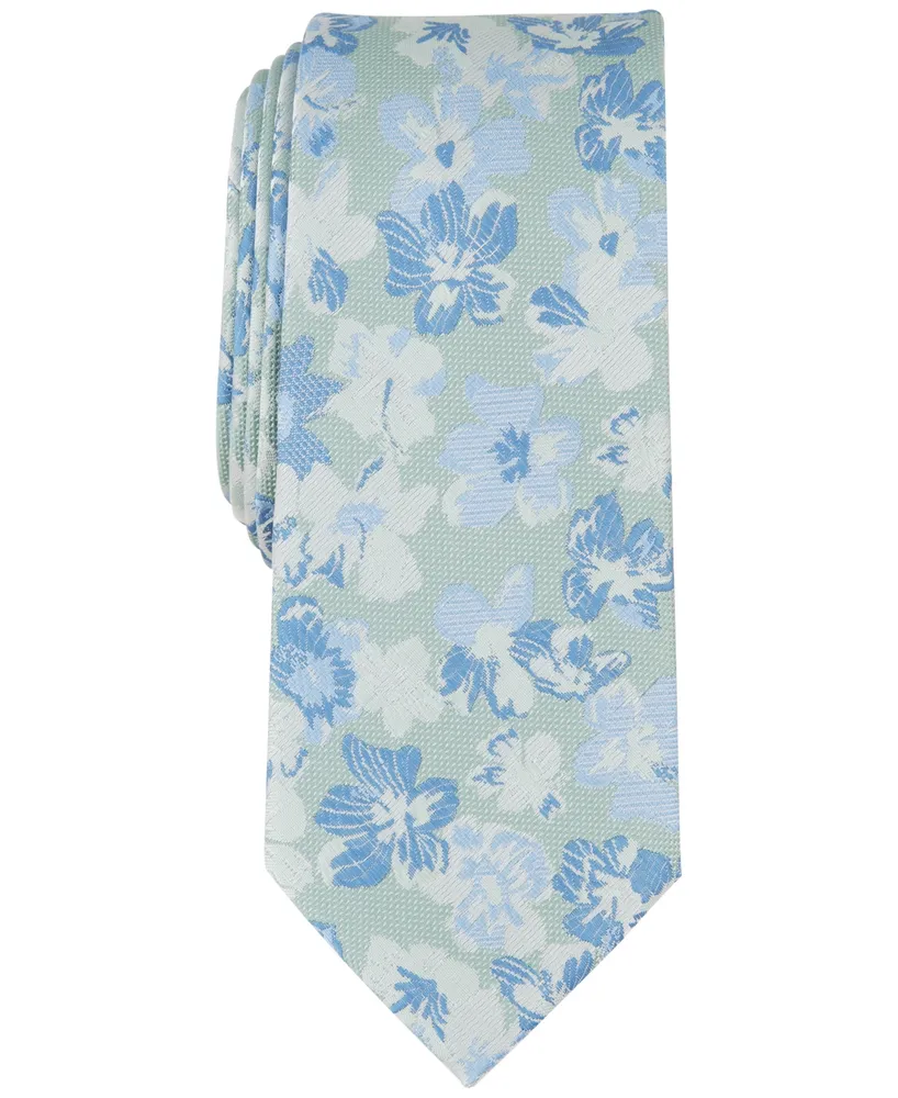 Bar Iii Men's Rhodes Floral Tie, Created for Macy's