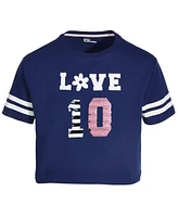 Epic Threads Big Girls Love Varsity Graphic T-Shirt, Created for Macy's
