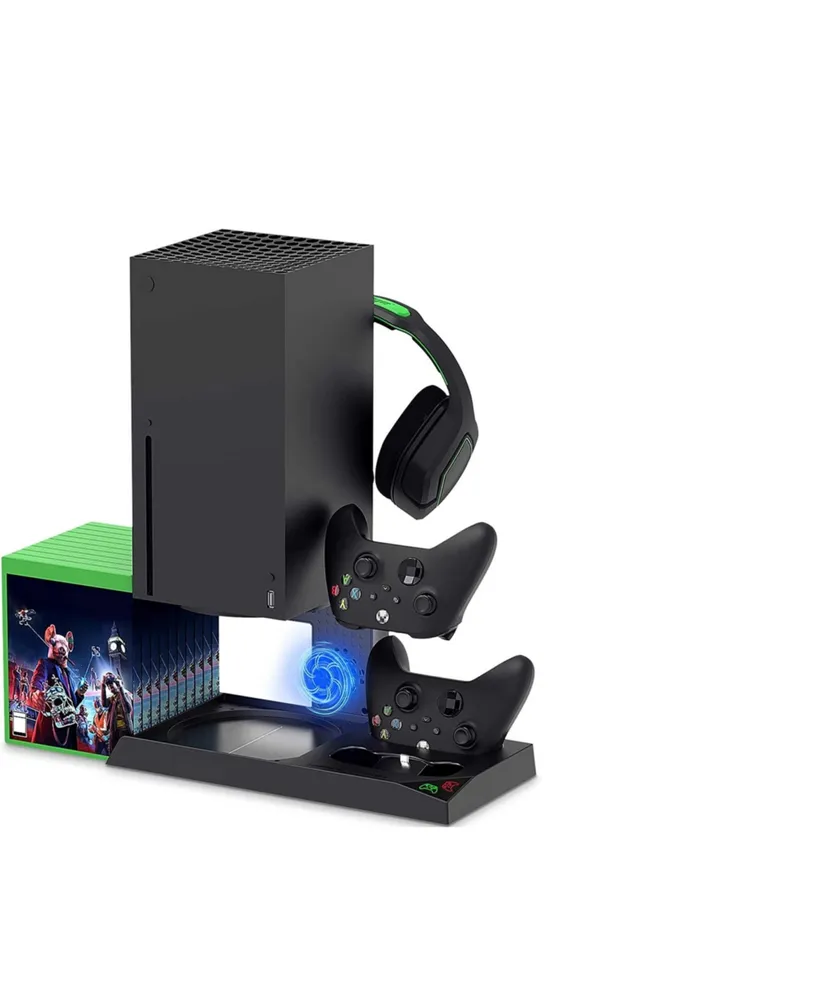 Vertical Cooling Stand Compatible with Xbox Series X Charging Station With Bolt Axtion Bundle
