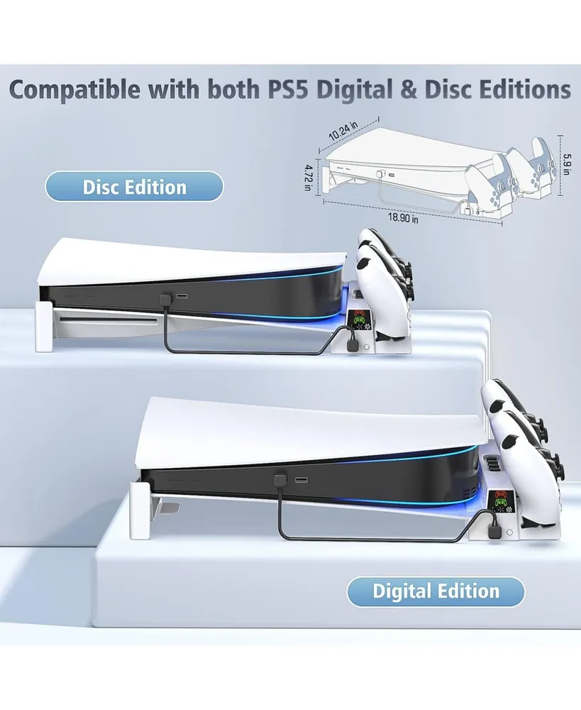 PS5 Horizontal Stand With Bolt Axtion Bundle