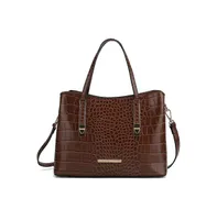 Mkf Collection Aurelia Crocodile Embossed Tote Bag by Mia K