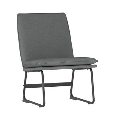 Lounge Chair Dark Gray 20.5"x29.5"x29.9" Fabric