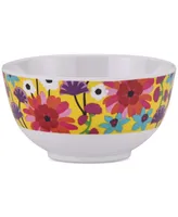 French Bull Garden Floral Melamine Mini Bowls, Set of 4