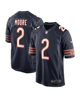 Men's Nike D.j. Moore Navy Chicago Bears Team Color Game Jersey