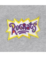 Men's and Women's Freeze Max Heather Gray Rugrats Tommy Football Pullover Hoodie