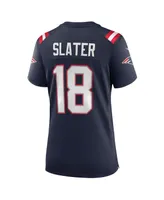 Women's Nike Matthew Slater Navy New England Patriots Game Jersey