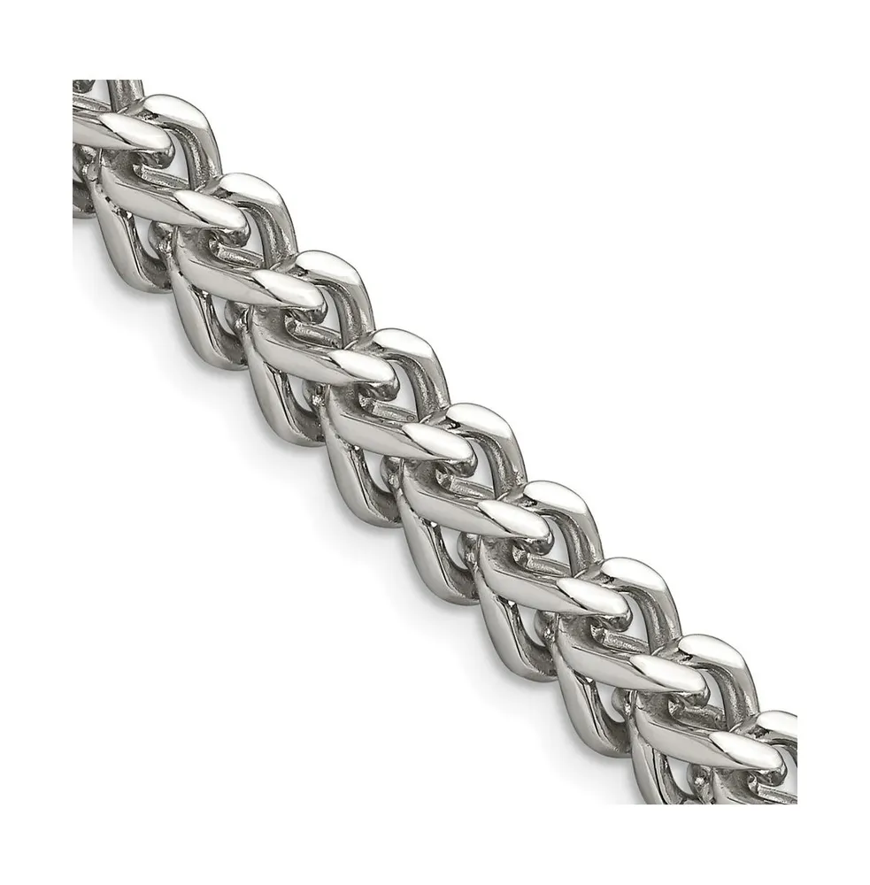 Chisel Stainless Steel 6.75mm Franco Chain Necklace