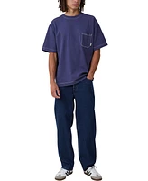 Cotton On Men's Box Fit Pocket Crew Neck T-shirt