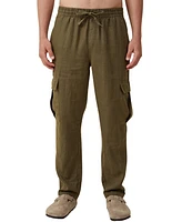 Cotton On Men's Cargo Linen Pants