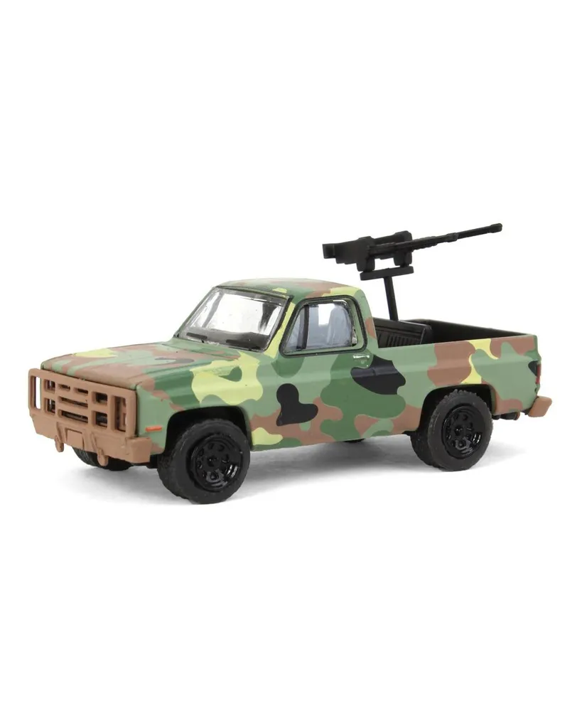 1/64 Chevrolet M1009 Cucv Camouflage Green light Battalion 64 Series 3 61030-e