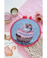 Counted Cross-stitch kit Kitty - Assorted Pre