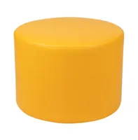 18"X24" Large Soft Seating Flexible Circle Backless Ottoman Chair For Classrooms/Common Area