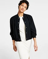 Bar Iii Women's Bomber Jacket, Created for Macy's