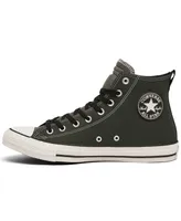 Converse Men's Chuck Taylor All Star Leather High Top Casual Sneakers from Finish Line