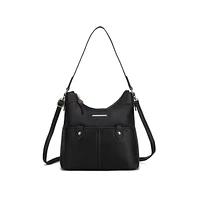 Mkf Collection Harper Color Block Shoulder Bag by Mia K