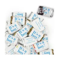 Pcs It's a Boy Baby Shower Candy Party Favors Hershey's Miniatures Chocolate