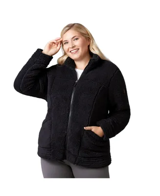 Free Country Women's Plus Sierra Butter Pile Ii Jacket