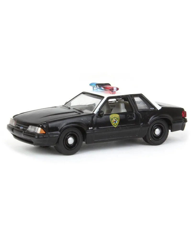 1/64 1990 Ford Mustang Ssp, Wyoming Hwy Patrol, Hot Pursuit 43 43010-c