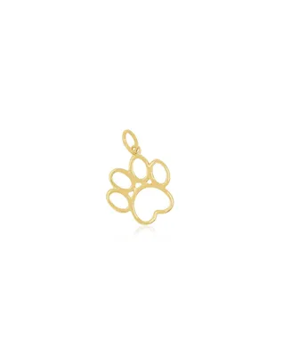 The Lovery Mini Gold Paw Charm