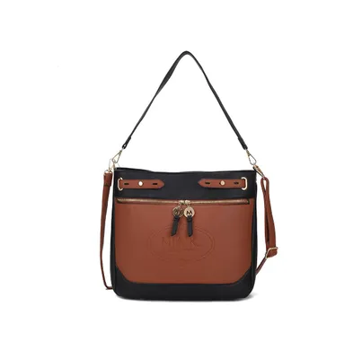 Mkf Collection Evie two-tone Women's Shoulder bag by Mia K