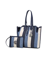 Mkf Collection Juliana Oversize Tote & Wristlet by Mia k.